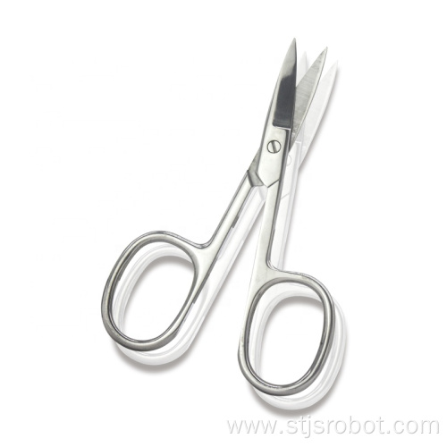 Premium Quality Black Stainless Steel Mini Embroidery Scissors Multifunctional Beauty Scissors for Lash and Eyebrow